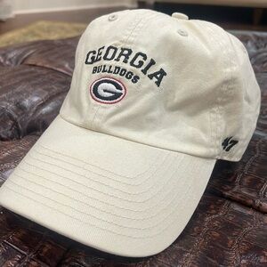 Cream-colored Georgia Bulldogs Cap